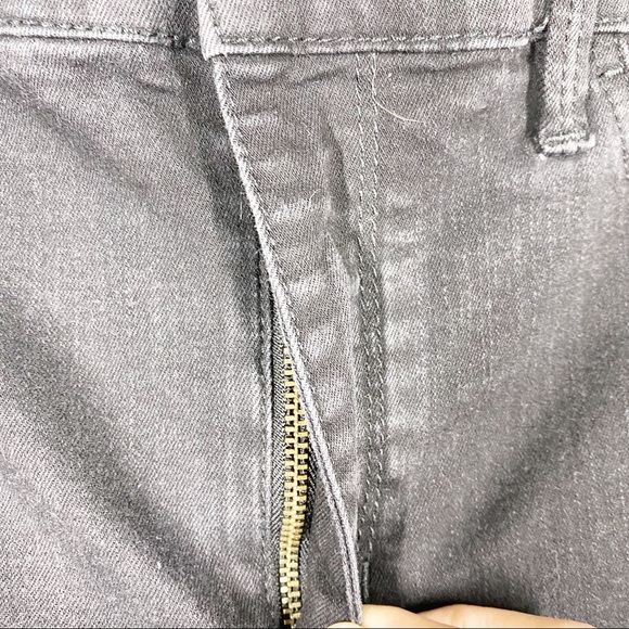 Free People High Rise Black Skinny Denim Jeans 31 - Picture 5 of 10